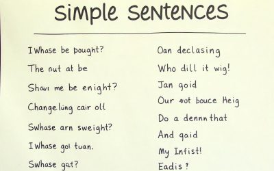 جملات ساده زبان انگلیسی (Simple Sentences)