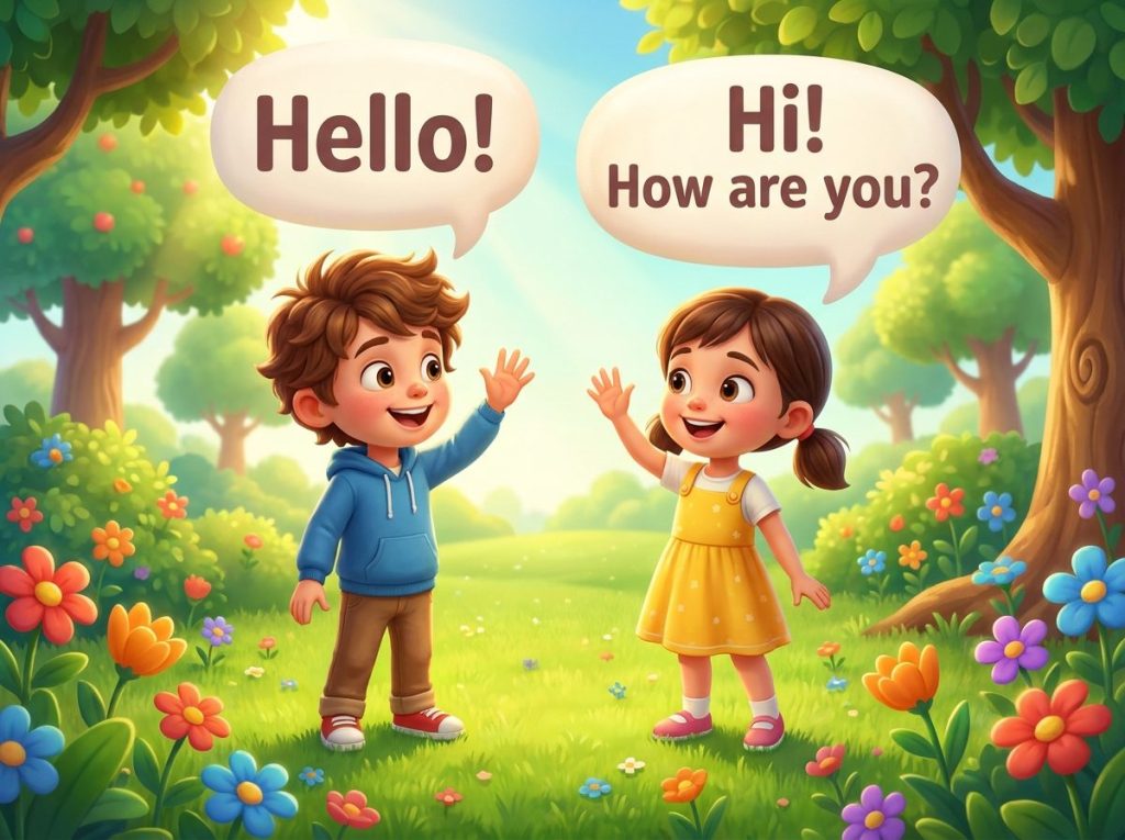 english greetings conversation 1 - آموزش مکالمه انگلیسی برای سلام و احوالپرسی + ۳ مکالمه کاربردی با ترجمه