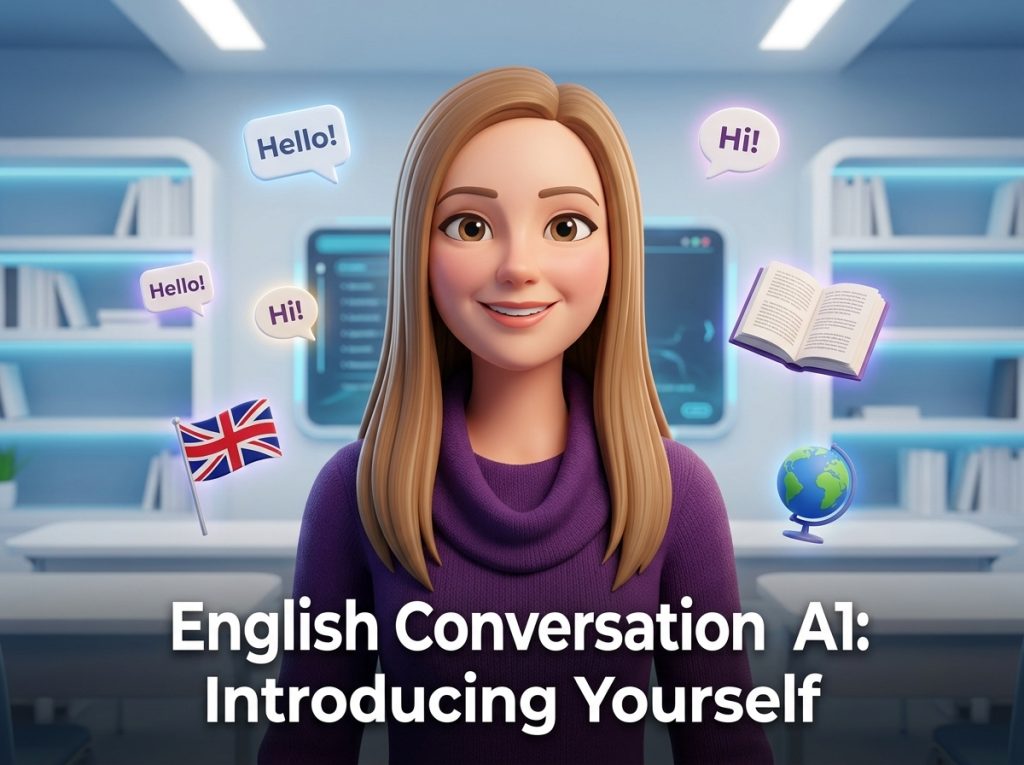 a1 english listening sarah ten things be - آموزش معرفی خود به انگلیسی در سطح A1: یادگیری ساختار فعل Be با ۱۰ جمله کاربردی